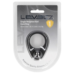 Levelz Cockring lesté Single Weight 35 mm - Poids 78g